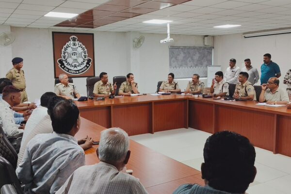 जिला रतलाम में आगामी त्यौहार मोहर्रम एवं अन्य आयोजनों को लेकर ली गई आयोजकों की मीटिंग