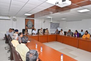 आगामी त्यौहारों को शांति और समन्वय के साथ मनाएं-कलेक्टर श्री बाथम  जिला स्तरीय शांति समिति की बैठक सम्पन्न