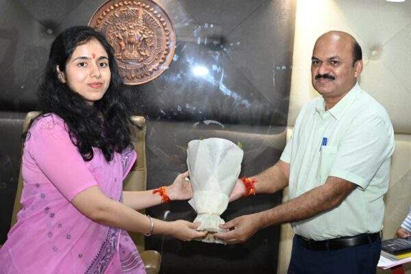 सुश्री मिशा सिंह ने रतलाम कलेक्टर का पदभार ग्रहण किया