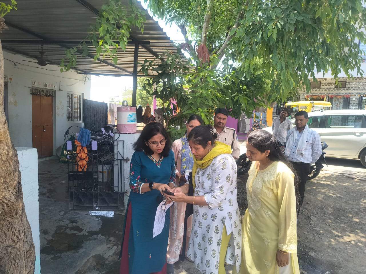 एडीएम डॉ श्रीवास्तव ने किया जनगणना के कार्यों का निरीक्षण
