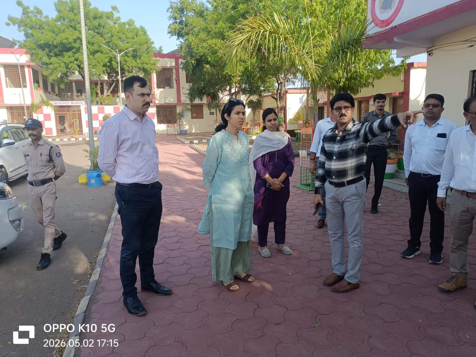 कलेक्टर एवं पुलिस अधीक्षक ने नीट परीक्षा केंद्रों का किया निरीक्षण,  मापदंड अनुसार व्यवस्थाए सुनिश्चित करने के दिए निर्देश