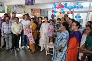 पल्स पोलियो अभियान का शुभारंभ बाल चिकित्सालय रतलाम में किया गया