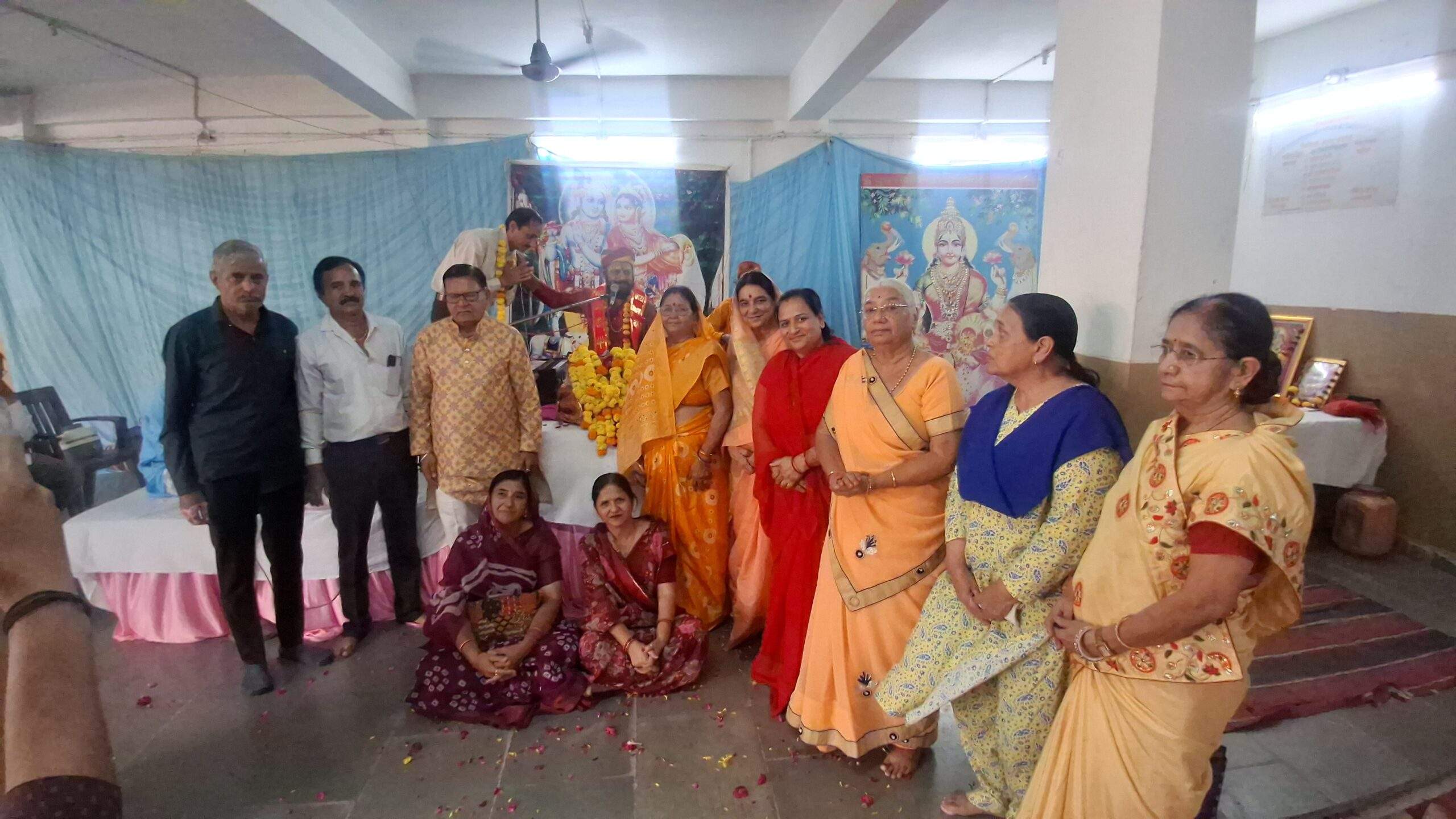 श्राद्ध पक्ष में श्रीमाली ब्राह्मण समाज धर्मशाला में गूंज रहा भागवत कथा का अमृत ज्ञान